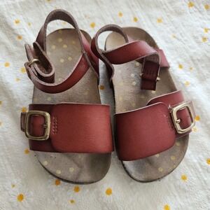 Nice‎ Brown Cat & Jack Sandals Summer Target Size 5